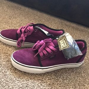 vans chukka low purple